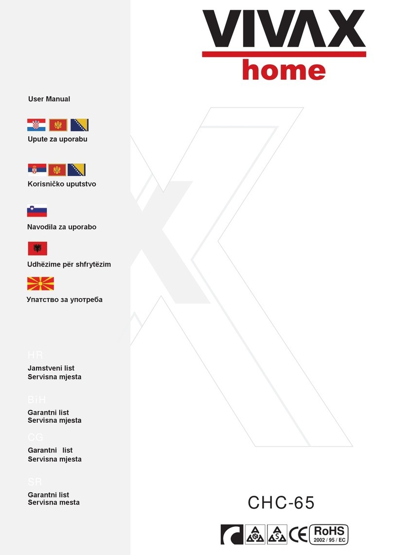 Vivax CHC-65 user manual