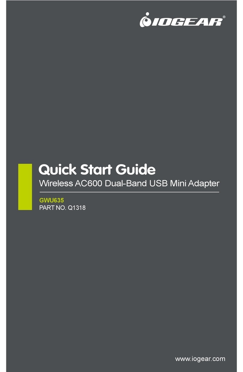 IOGear GWU635 User manual IOGear GWU635 User manual