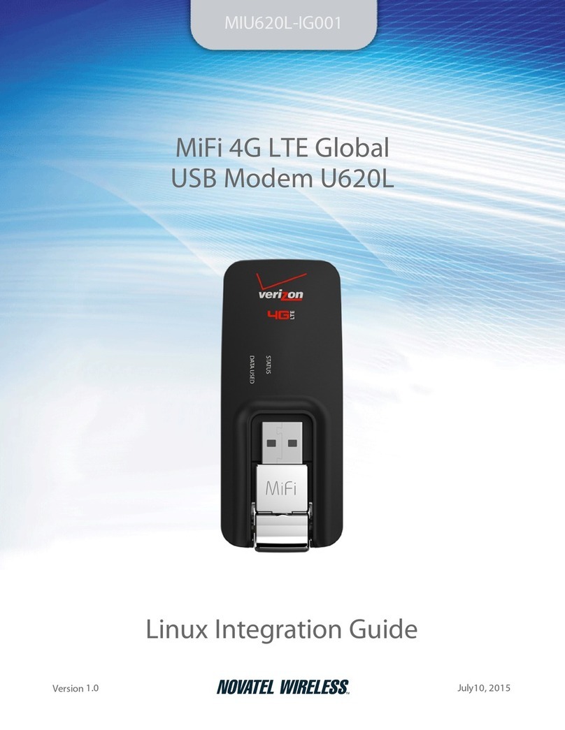 Verizon MiFi U620L Quick setup guide