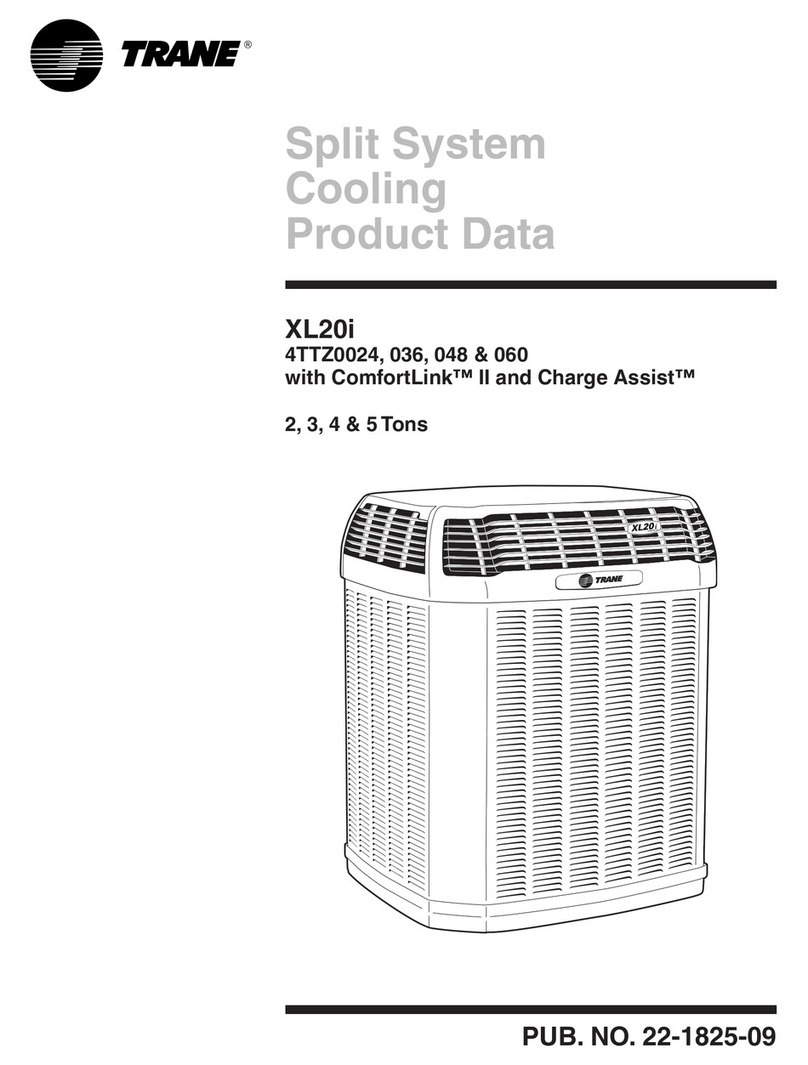 Trane XL20i 4TTZ0024A1 Operation manual