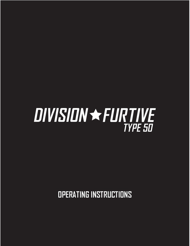 Division-Furtive Type 50 operating instructions
