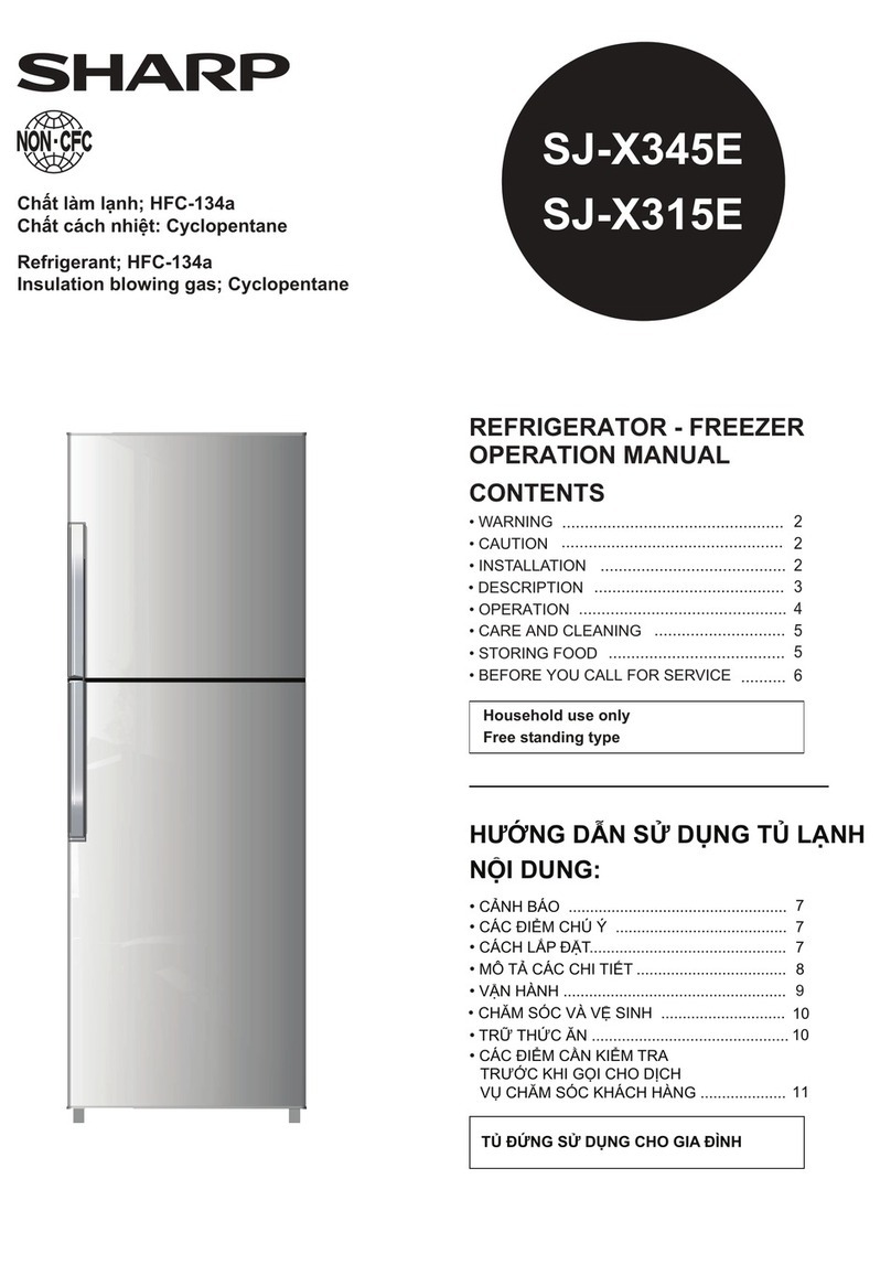 Sharp SJ-X345E User manual
