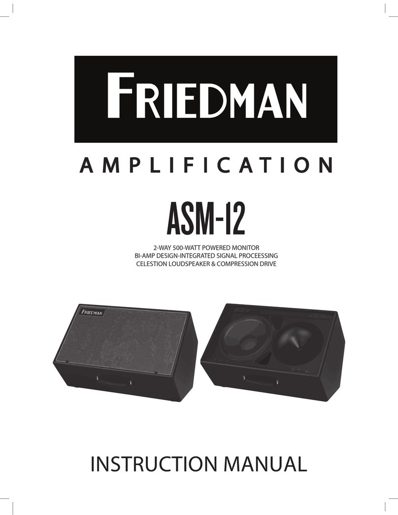 Friedman ASM-12 instruction manual