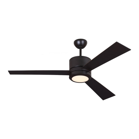 Monte Carlo Fan Company 3VNR52XXD series Owner's guide and installation manual
