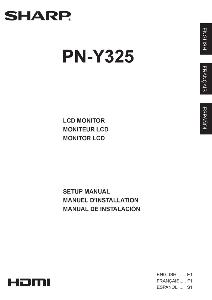 Sharp PN-Y325 User guide Sharp PN-Y325 User guide
