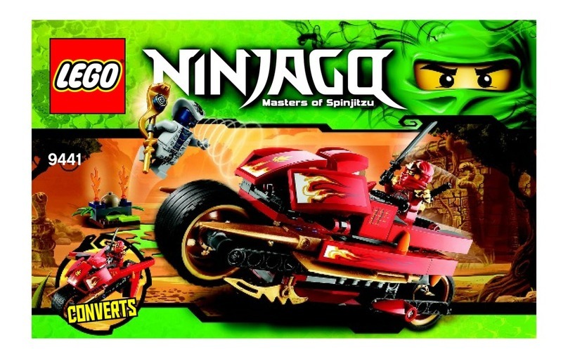 LEGO Ninjago 9441 Assembly instructions