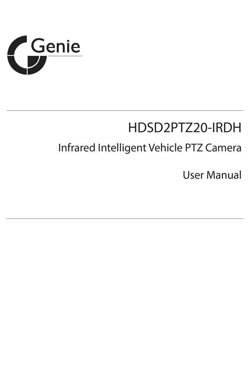 Genie HDSD2PTZ20-IRDH user manual