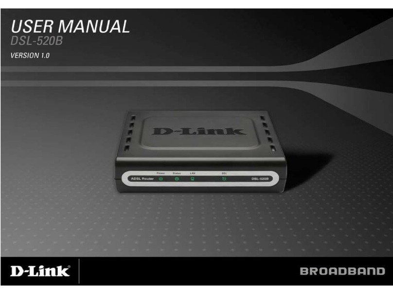 D-Link DSL-520B User manual