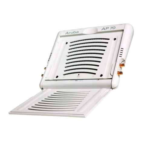 Aruba AP 70 User manual
