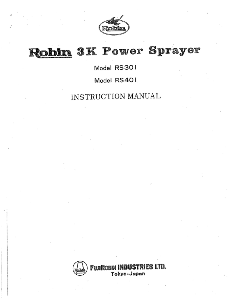 Robin RS301 User manual