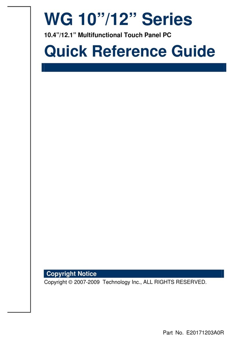 Avalue Technology WG-1201 User manual