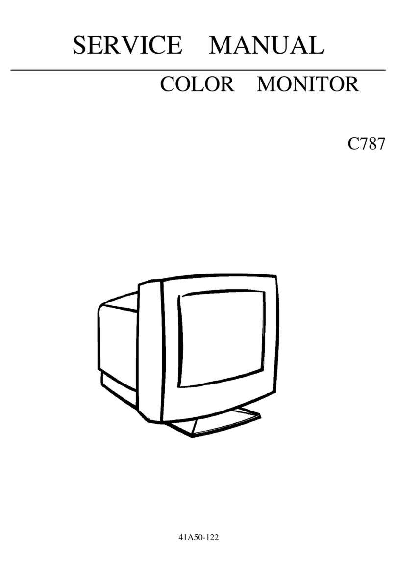 AOC C787 User manual