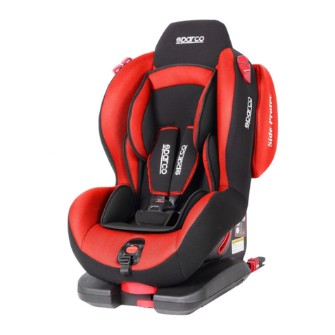 Sparco Corsa Sparco F500i Isofix instruction manual