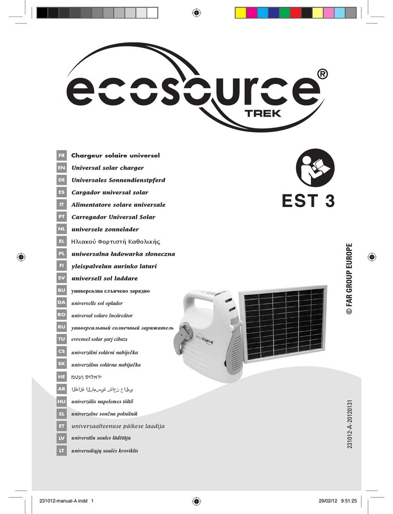 Ecosource EST 3 user manual