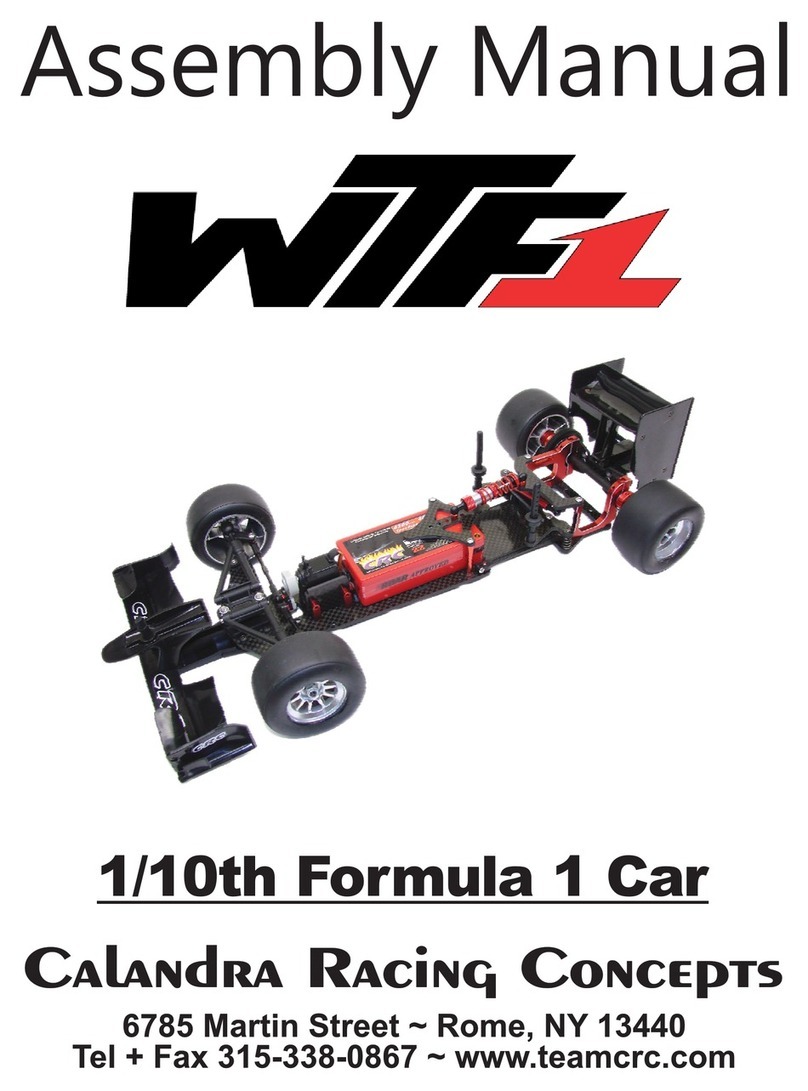 Calandra Racing Concepts WTF1 User manual