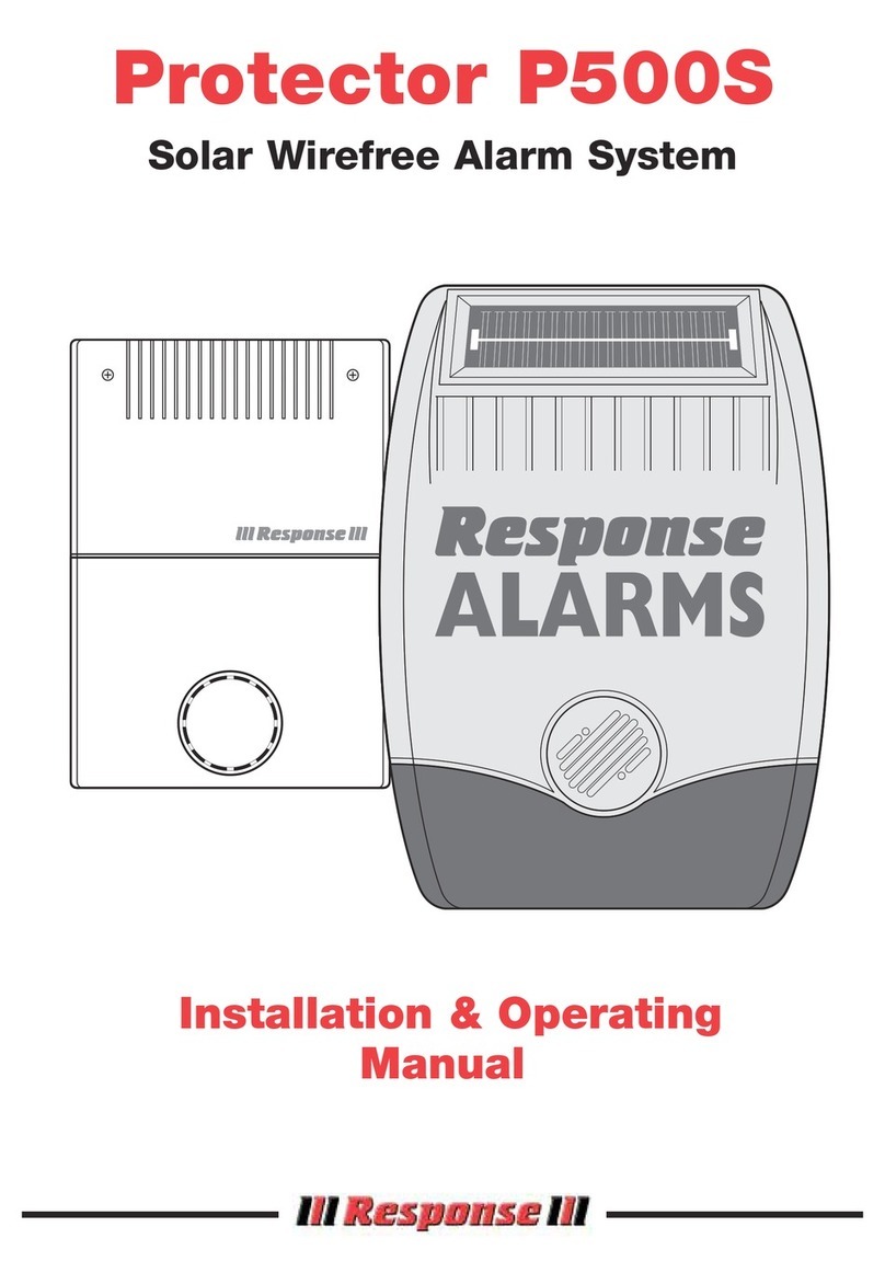 Response Protector P500S Installation instructions