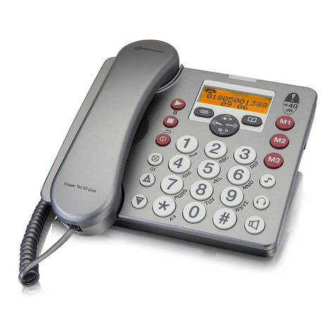 Amplicomms PowerTel 58plus user guide
