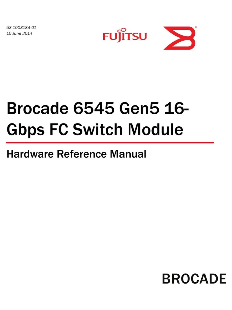 Fujitsu Brocade 6545 Gen5 Hardware reference manual