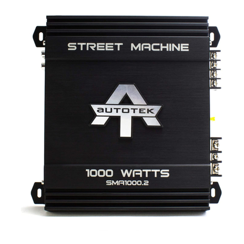 Autotek SMA1000.2 Instruction Manual