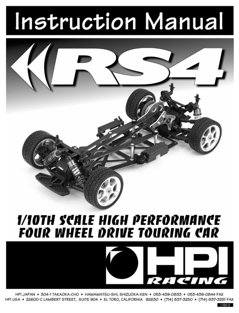HPI Racing micro RS4 instruction manual