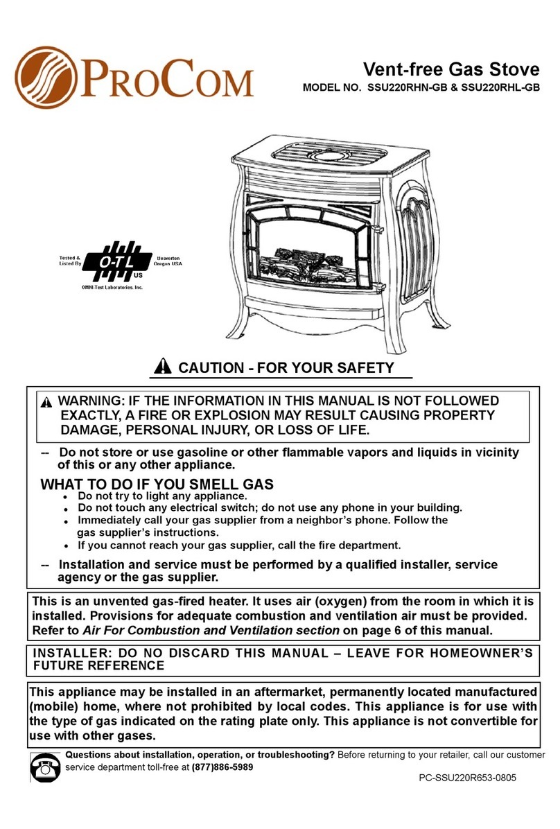 Procom SSU220RHN-GB User manual