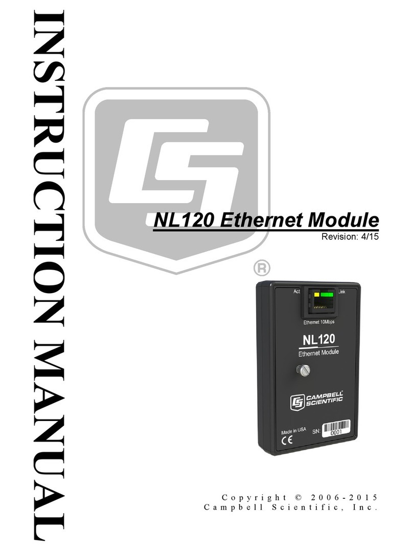 Campbell NL120 instruction manual