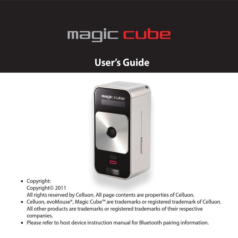 Celluon magic cube user guide