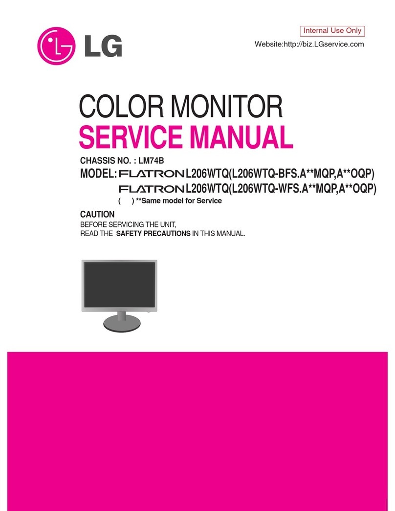 LG Flatron 206WTQ User manual