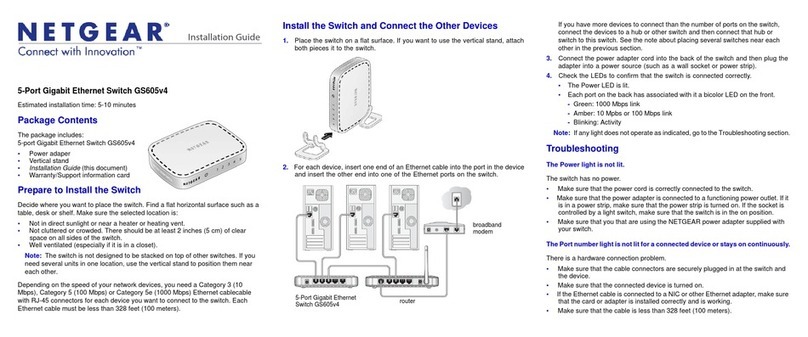 NETGEAR GS605v4 User manual