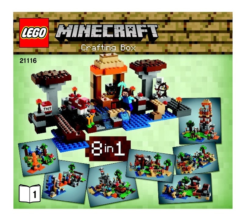LEGO Minecraft 21116 User manual