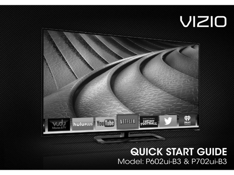 Vizio P602ui-B3 User manual Vizio P602ui-B3 User manual