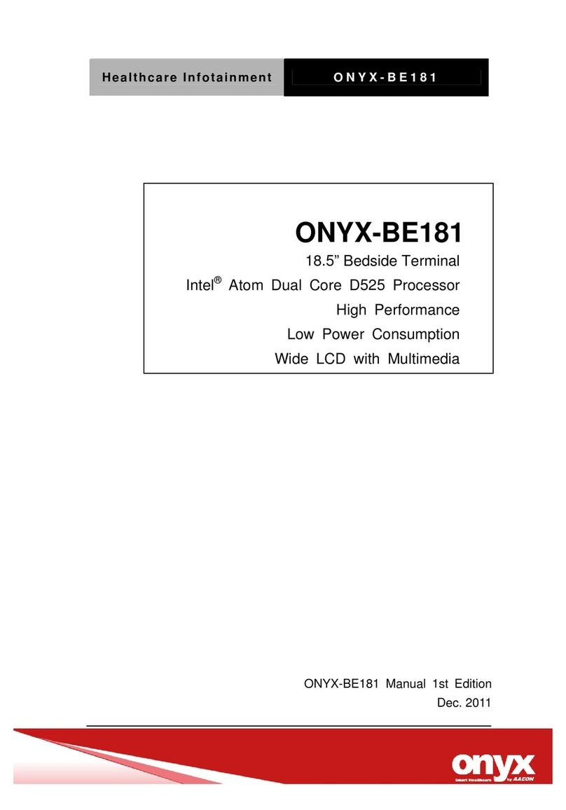Onyx BE181 manual