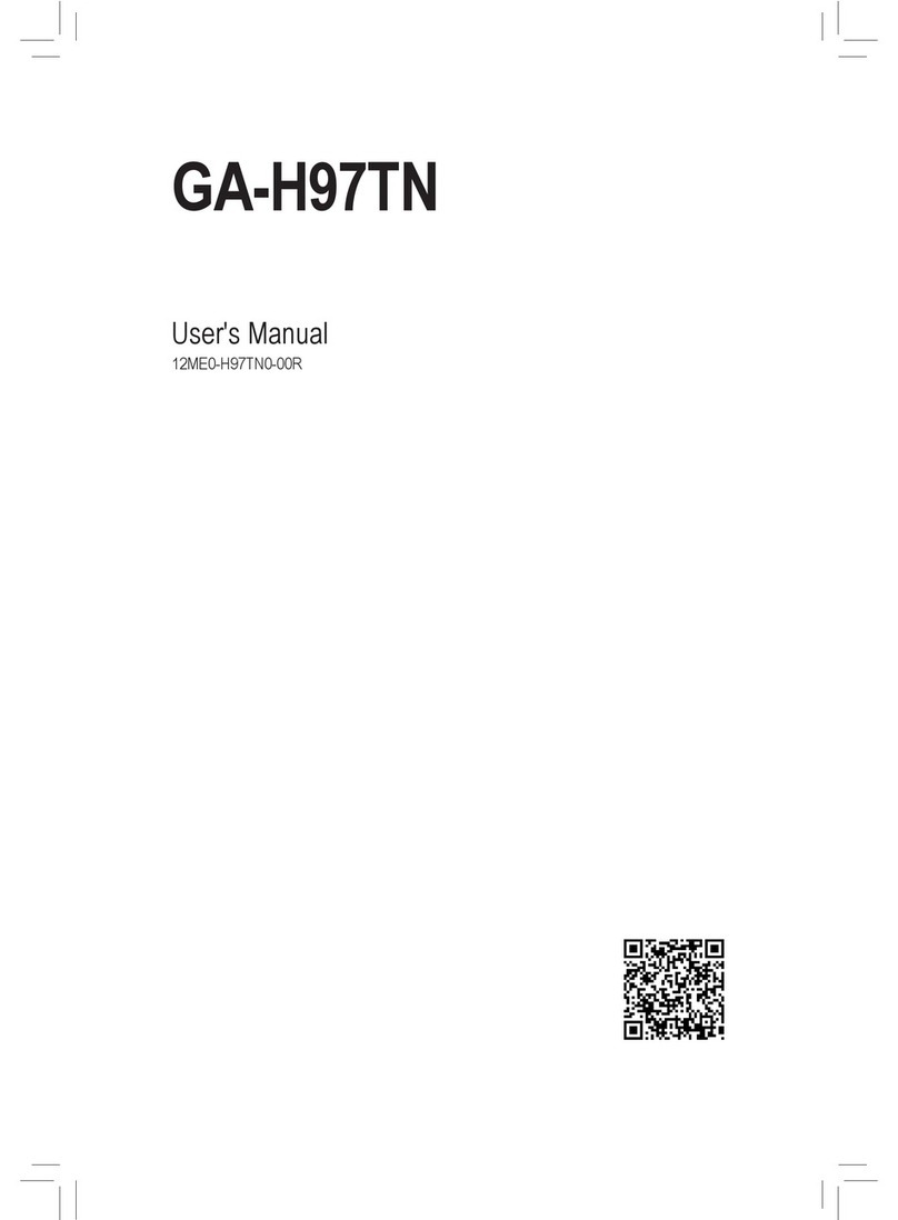 Gigabyte GA-H97TN User manual