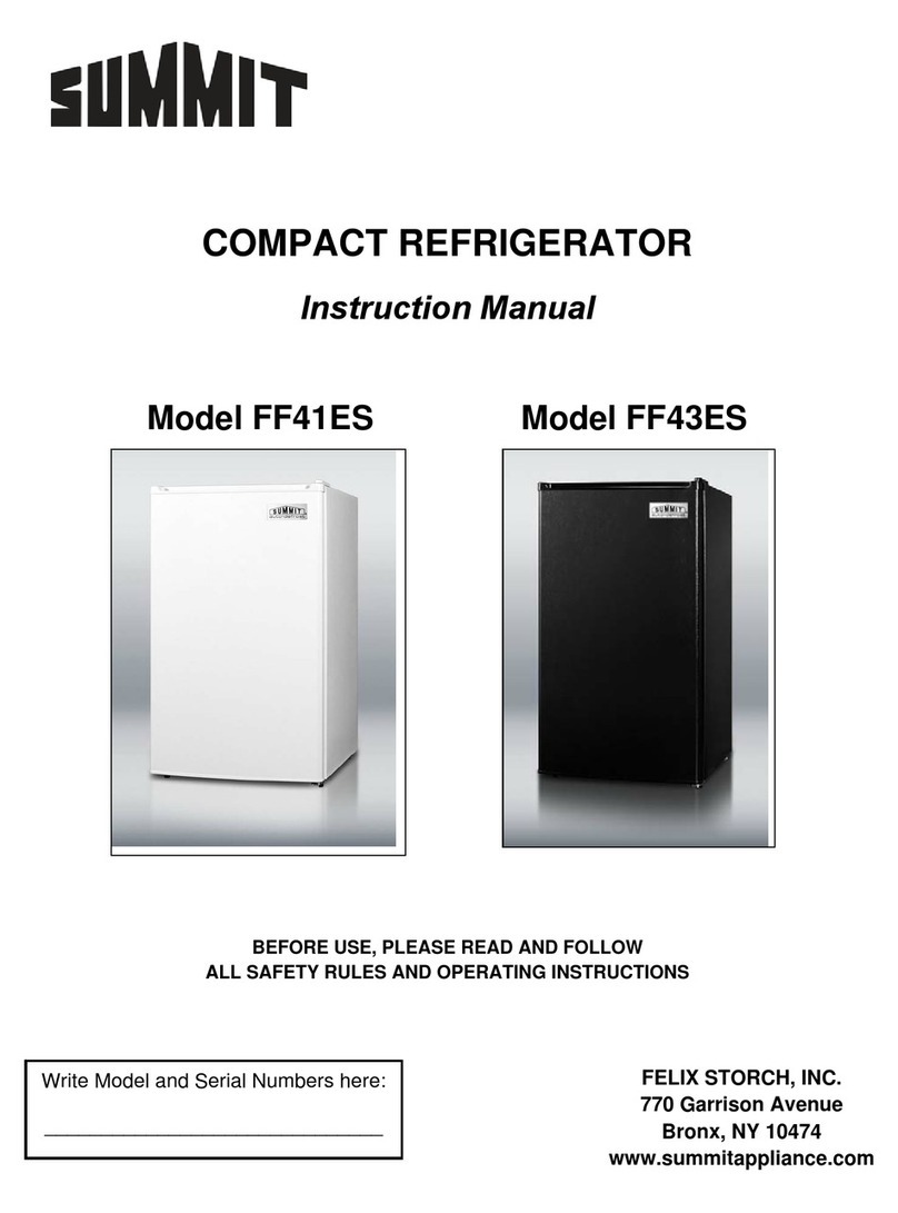 Summit FF41ES User manual