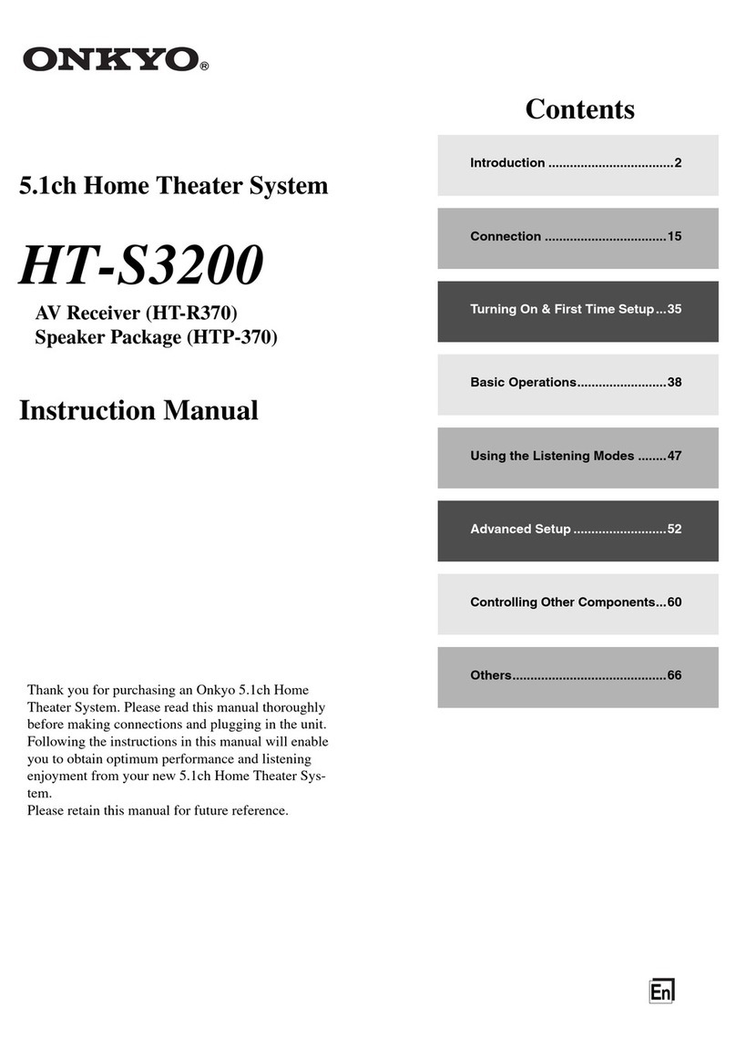 Onkyo HT S3200 User manual