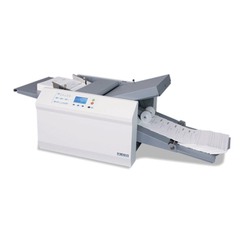Formax FD 2054 AutoSeal User manual Formax FD 2054 AutoSeal User manual