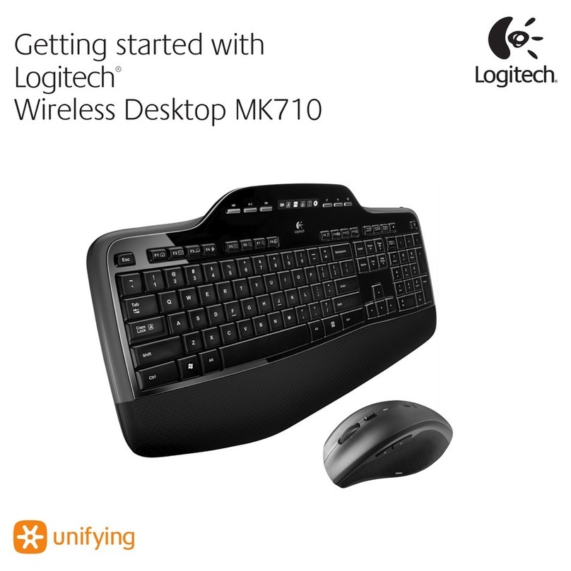 Logitech MK710 Getting started