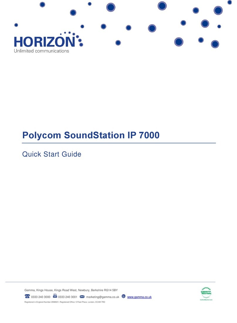 Polycom SoundStation IP 7000 User manual