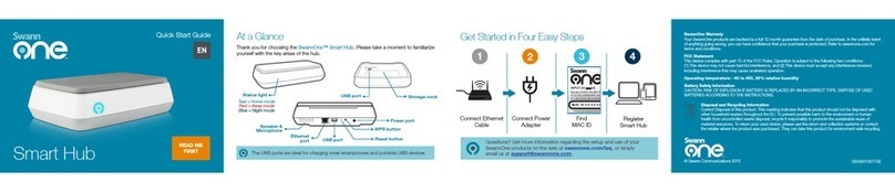 SwannOne Smart Hub SWO-HUB01K quick start guide