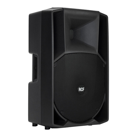 RCF Art 7 Series User manual