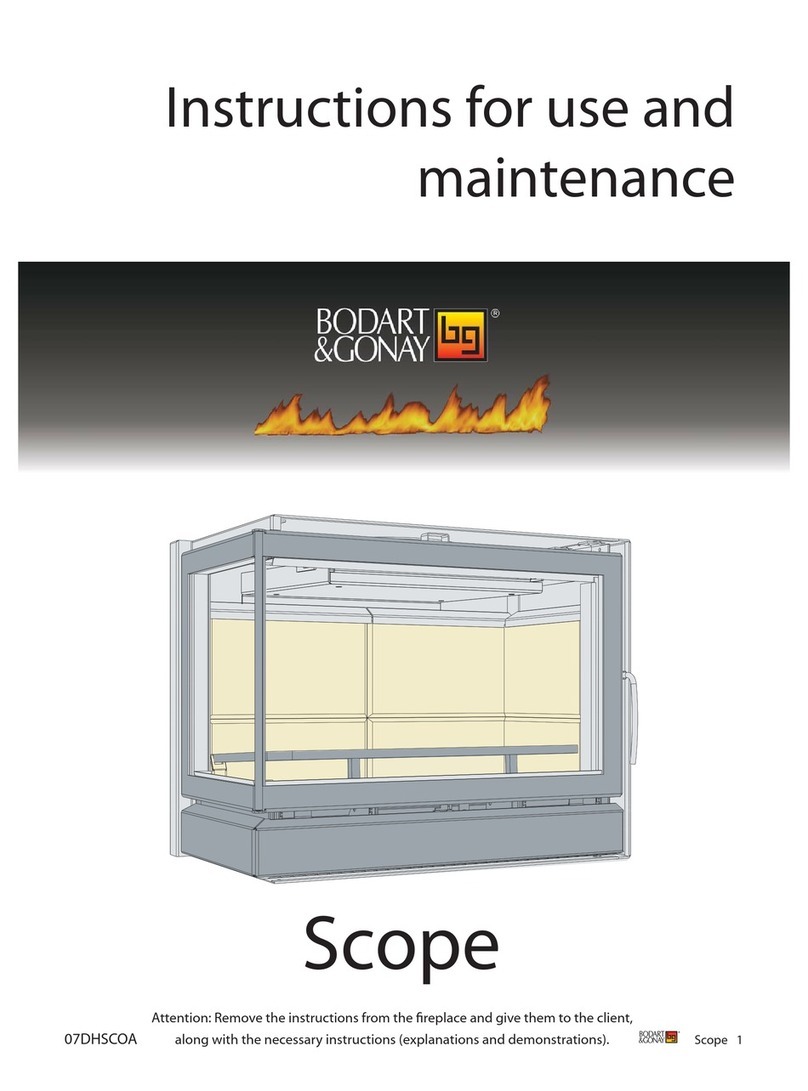Bodart & Gonay Scope Specification sheet