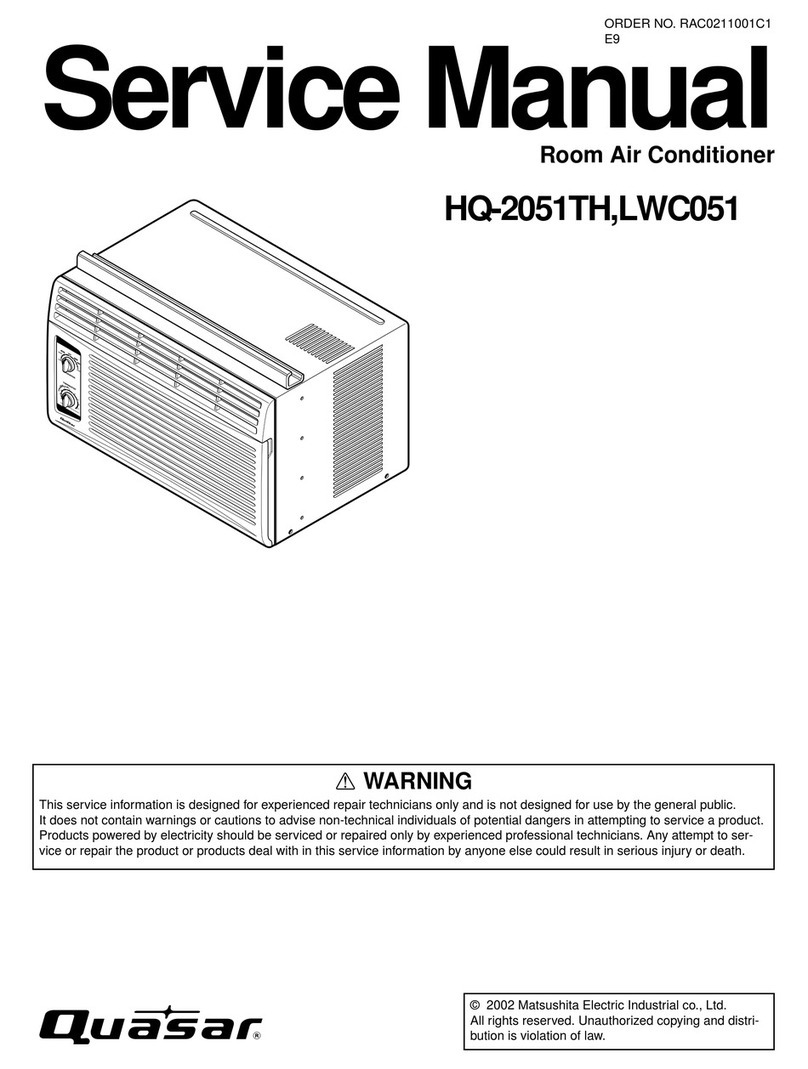 Quasar HQ-2051TH User manual