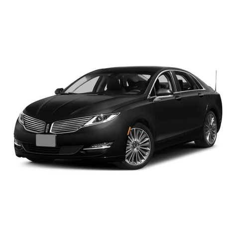 Lincoln 2015 MKZ User manual