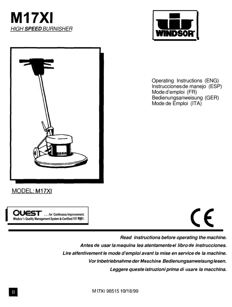 Windsor M17XI User manual