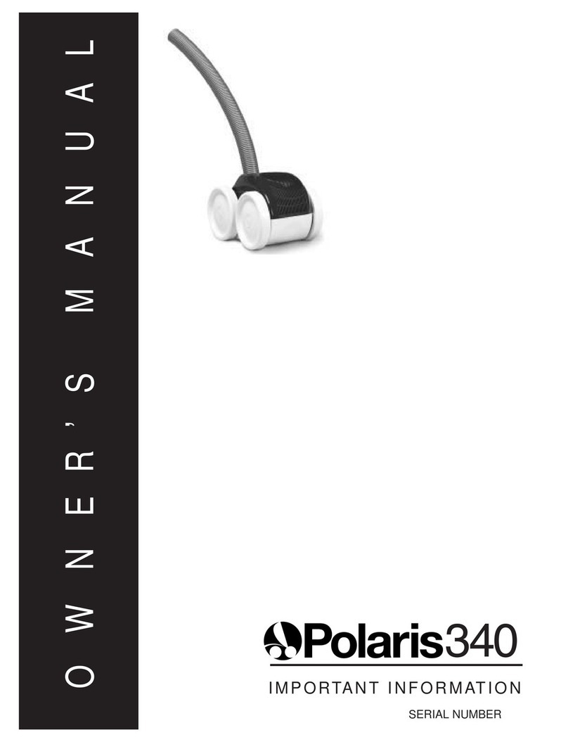 Polaris 340 User manual