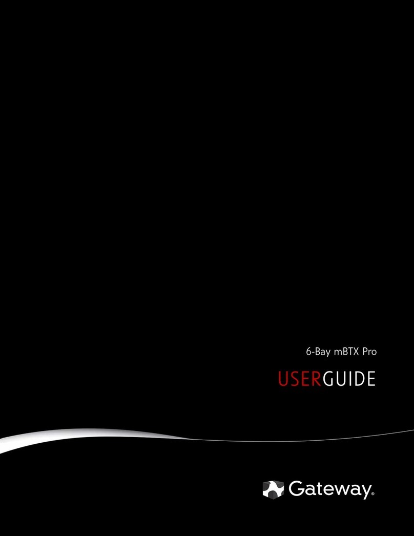 Gateway 6-Bay mBTX PRO user guide