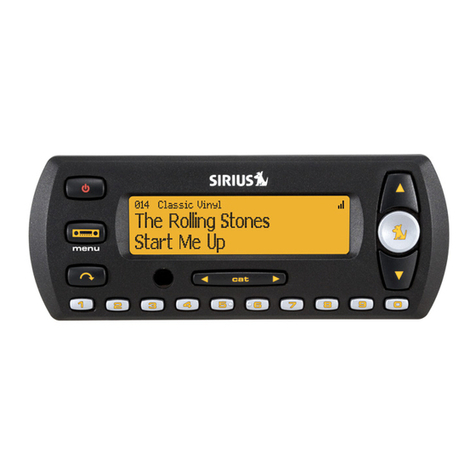Sirius Satellite Radio Status 4 user guide