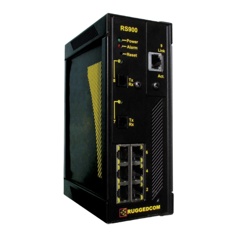 RuggedCom RuggedSwitch RS900 User manual