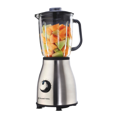 Russell Hobbs RHB315 Instructions and warranty