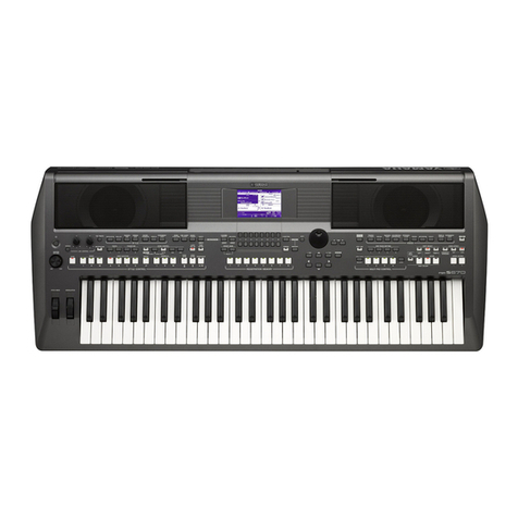 Yamaha PSR-S670 User manual